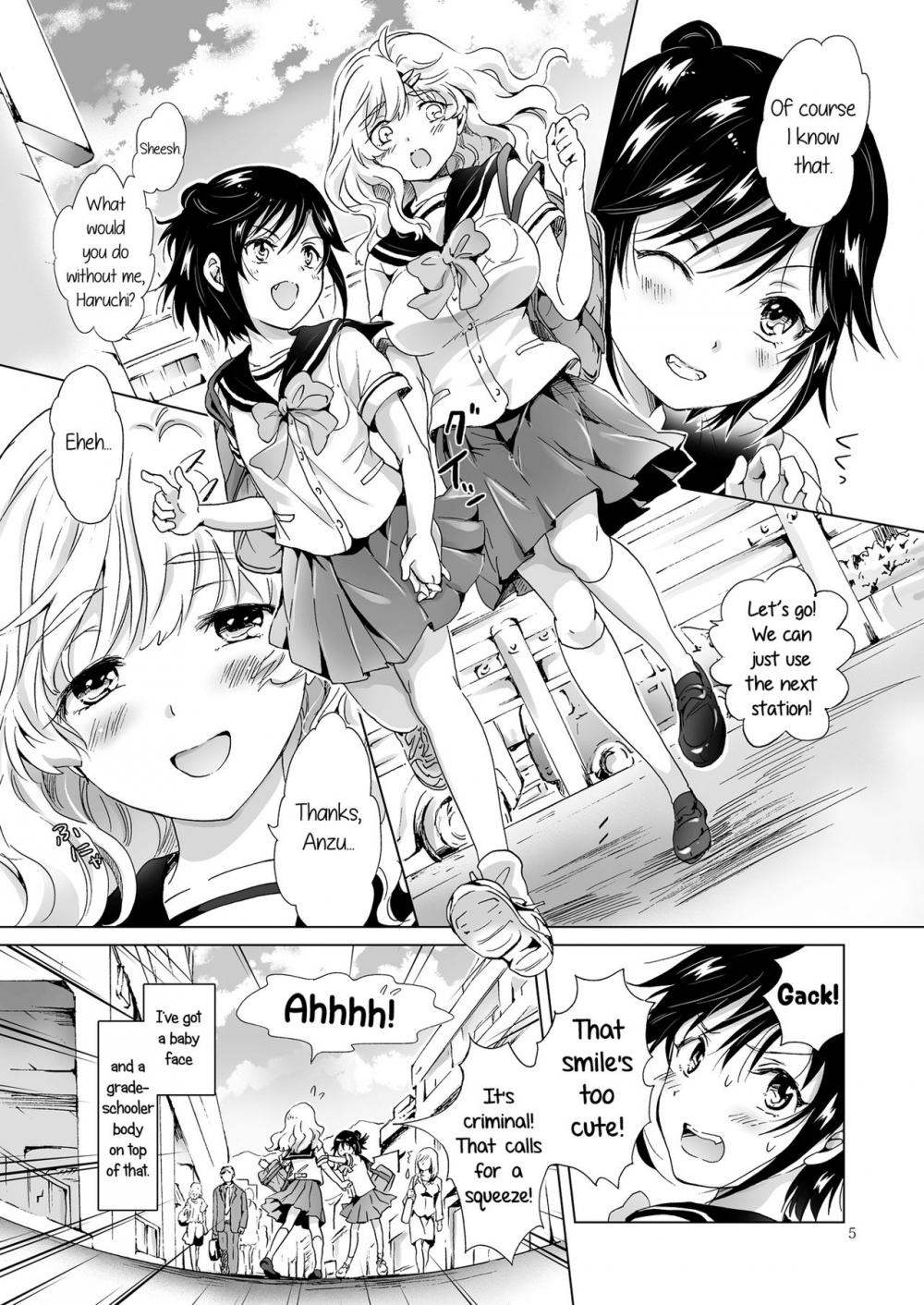 Hentai Manga Comic-How Well-Stacked and Surfboard Swapped Bodies-Read-4